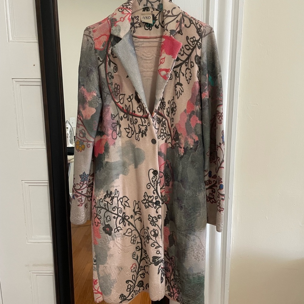 Ivko sweater coat.